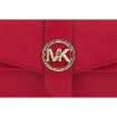 Picture of MICHAEL KORS Ladies Greenwich Medium Saffiano Leather Shoulder Bag - Crimson