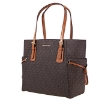 Picture of MICHAEL KORS Voyager East West Tote- Brown