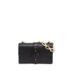 Picture of PINKO Love Leather Shoulder Bag In Black
