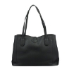 Picture of LONGCHAMP Ladies Roseau Leather Shoulder Bag In Black