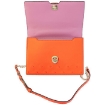 Picture of SALVATORE FERRAGAMO Orange Vara Bow Medium Leather Shoulder Bag