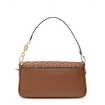 Picture of MICHAEL KORS Small Bradshaw Woven Leather Shoulder Bag - Brown