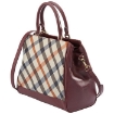 Picture of DAKS Ladies Ainley Check Leather Shoulder Bag