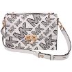 Picture of MICHAEL KORS Multicolor Ladies Hendrix Medium Logo Embossed Leather Messenger Bag