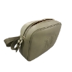 Picture of MAX MARA Ladies Elsam Logo Embossed Shoulder Bag - Sage Green