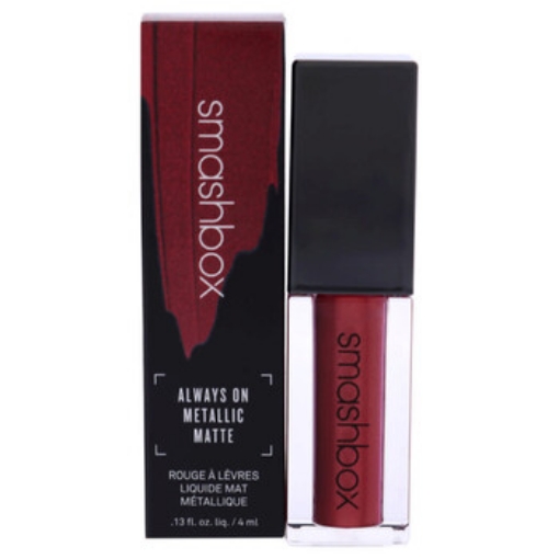 Picture of SMASHBOX Always On Metallic Matte Liquid - Hot Damn by SmashBox for Women - 0.13 oz Lipstick