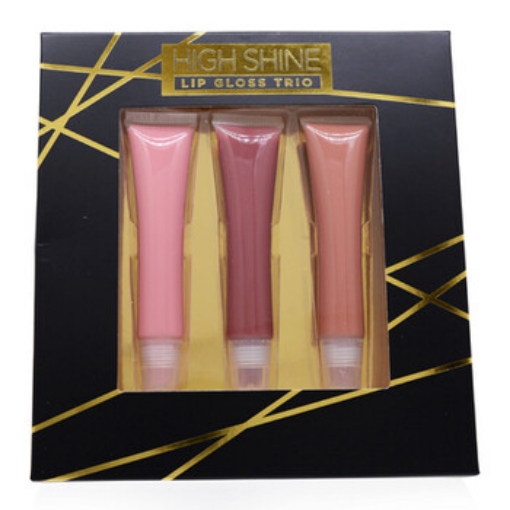 Picture of MAUVE AND PINKS Ladies Makeup High Shine Lip Gloss *Trio* Makeup