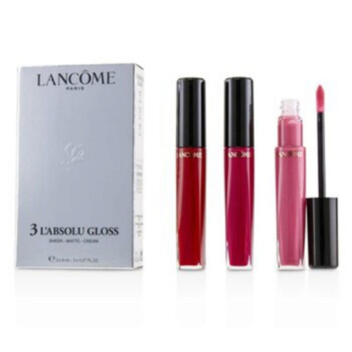 Picture of LANCOME - 3 L'absolu Gloss (#317 Sheer, #378 Matte, #132Cream) 3pcs