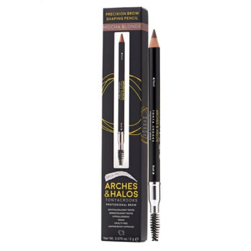 Picture of ARCHES & HALOS Ladies Precision Brow Shaping Pencil 0.07 oz Mocha Blonde Makeup