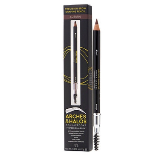 Picture of ARCHES & HALOS Ladies Precision Brow Shaping Pencil 0.07 oz Auburn Makeup