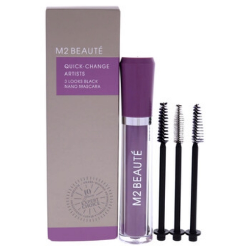 Picture of M2 BEAUTE 3 Looks Black Nano Mascara by for Women - 0.2 oz Mascara