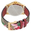 Picture of GUCCI G-Timeless Pink Blooms Print Dial Ladies Watch