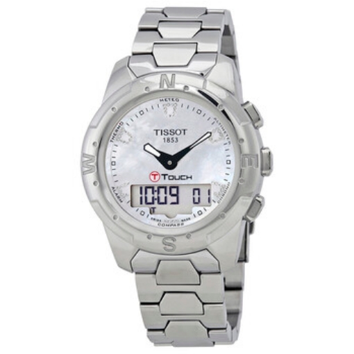 Picture of TISSOT T-Touch II Mother of Pearl Dial Titanium Ladies Watch