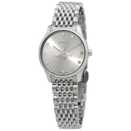 Picture of GUCCI G-Timeless Quartz Silver Dial Ladies Watch