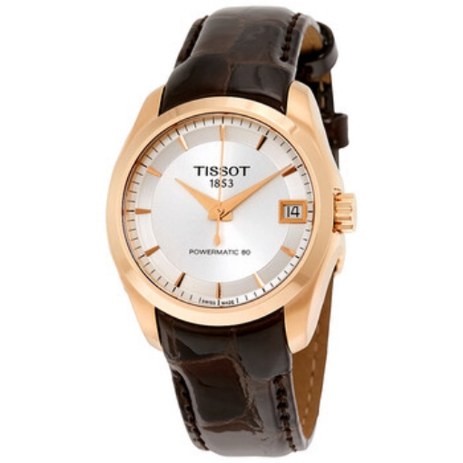 Picture of TISSOT Couturier Automatic Silver Dial Ladies Watch T0352073603100