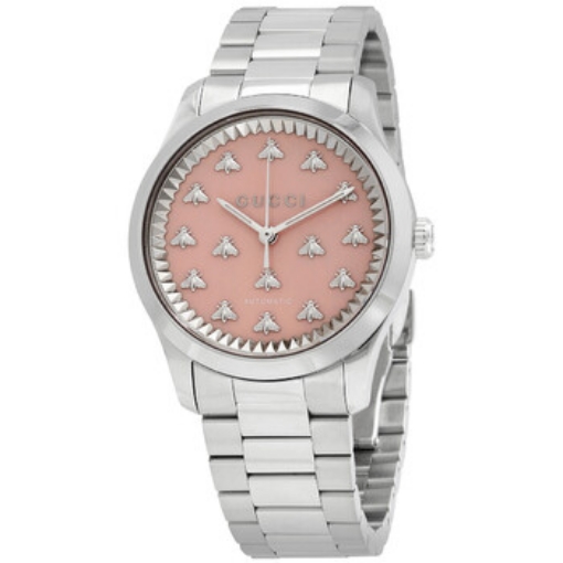 Picture of GUCCI G-Timeless Automatic Pink Dial Ladies Watch