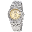 Picture of BREITLING Starliner Quartz Chronometer Diamond Yellow Mother Of Pearl Dial Ladies Watch