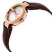 Picture of GUCCI Interlocking Ladies Brown Leather Strap Watch