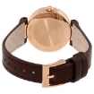 Picture of GUCCI Interlocking Ladies Brown Leather Strap Watch