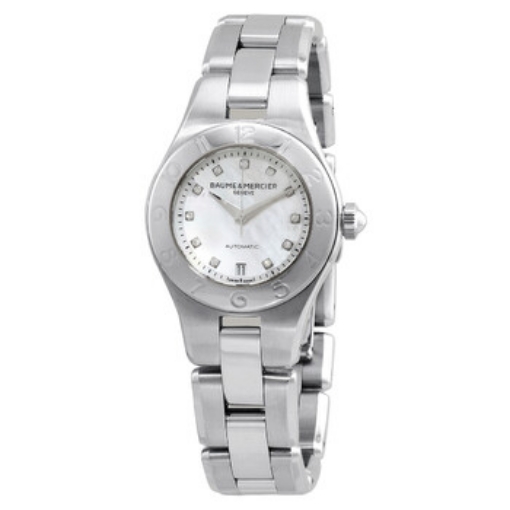 Picture of BAUME ET MERCIER Baume et Mercier Linea Automatic Diamond Ladies Watch