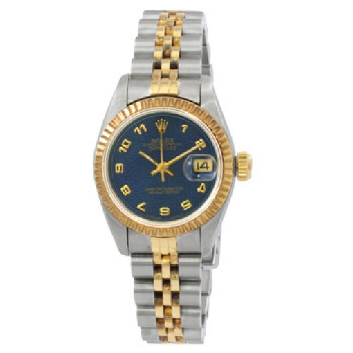 Picture of ROLEX Datejust Automatic Blue Dial Ladies Watch