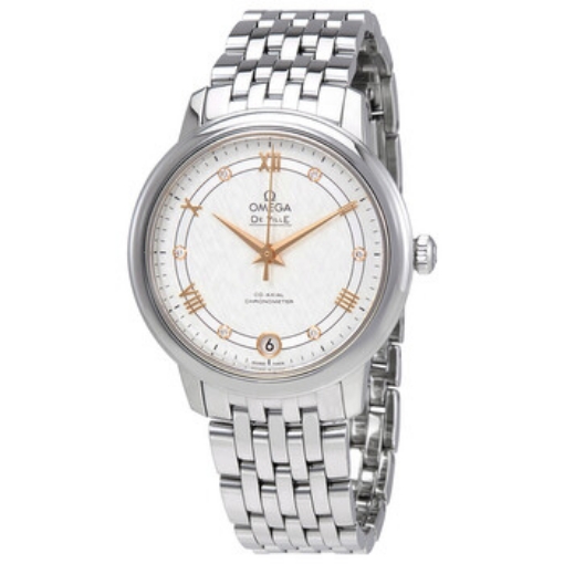 Picture of OMEGA De Ville Prestige Automatic Silver Dial Ladies Watch