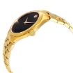 Picture of MOVADO Black Dial Yellow Gold PVD Watch