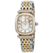 Picture of MICHELE Caber Isle Quartz Diamond Mother of Pearl Dial Two-tone Ladies Watch