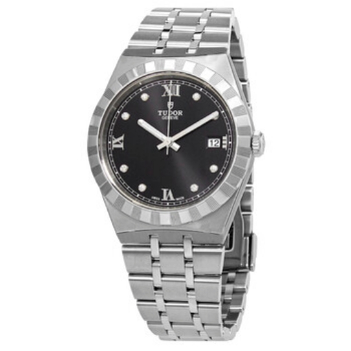 Picture of TUDOR Royal Automatic Diamond Black Dial Unisex Watch