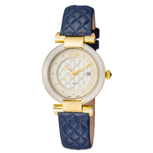 Picture of GV2 BY GEVRIL Berletta White Dial Ladies Watch