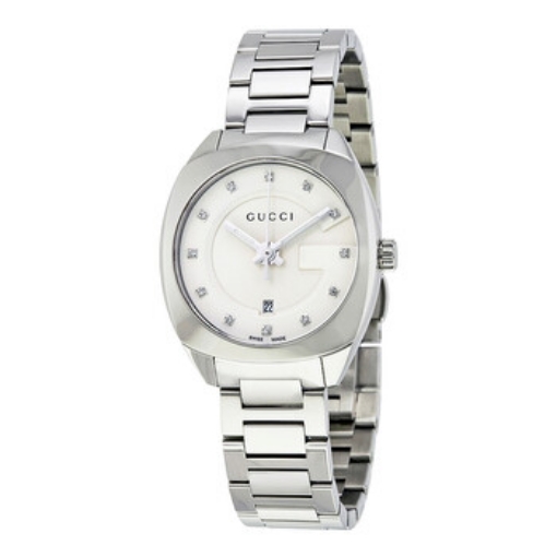 Picture of GUCCI GG2570 White Dial Diamond Ladies Watch