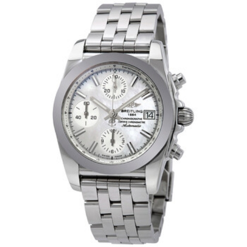 Picture of BREITLING Chronomat 38 Chronograph Automatic Chronometer Mother Of Pearl Dial Unisex Watch