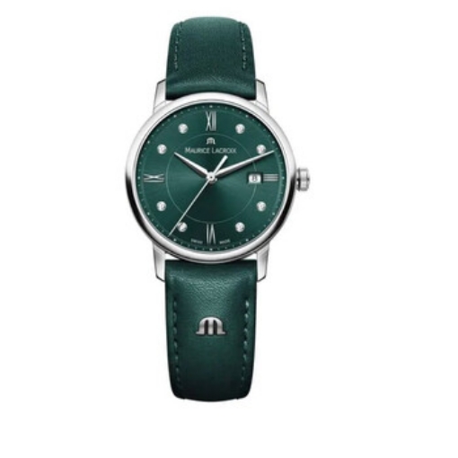 Picture of MAURICE LACROIX Eliros Quartz Diamond Green Dial Ladies Watch