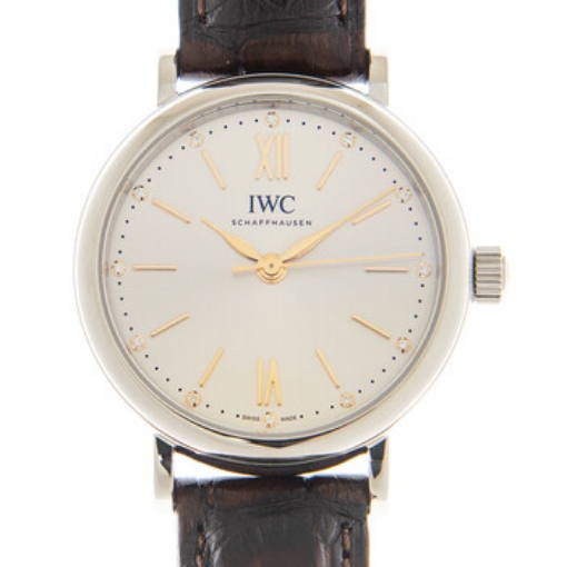 Picture of IWC Automatic Diamond Silver Dial Ladies Watch