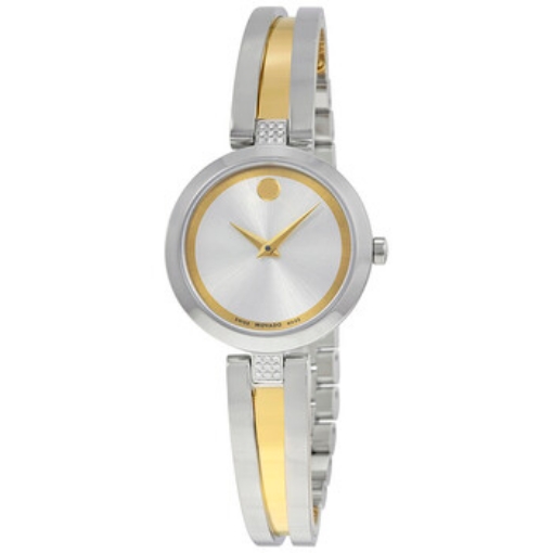 Picture of MOVADO Aleena Silver Dial Ladies Watch