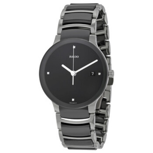 Picture of RADO Centrix Quartz Black Dial Black Ceramic Unisex Watch