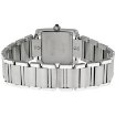 Picture of CARTIER Tank Francaise White Grained Dial Steel Midsize Watch