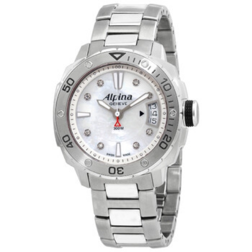 Picture of ALPINA Seastrong Quartz Diamond Ladies Watch