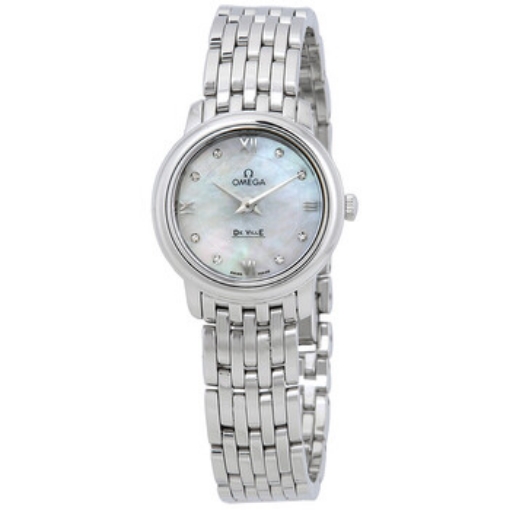 Picture of OMEGA De Ville Prestige Mother of Pearl Dial Ladies Watch