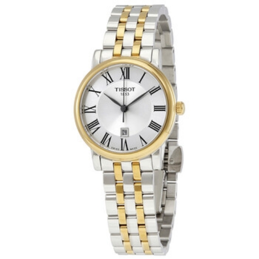 Picture of TISSOT Carson Premium Lady Quartz Silver Dial Ladies Watch