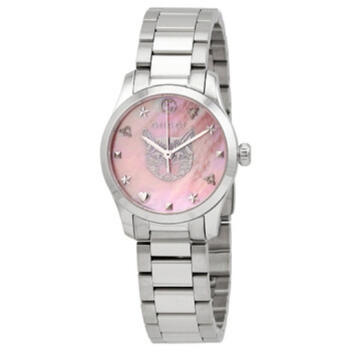 Picture of GUCCI G-Timeless Quartz Pink Mother of Pearl Dial Ladies Watch