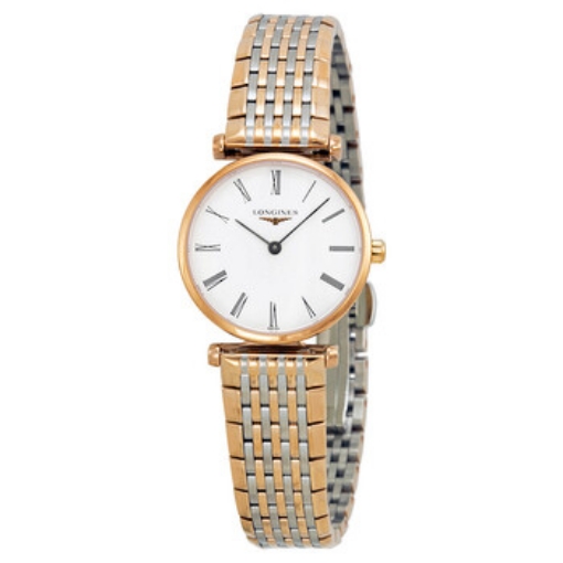 Picture of LONGINES La Grande Classique White Dial Two-tone Ladies Watch L42091917