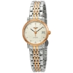 Picture of LONGINES Elegant Automatic Diamond Striped Silver Dial Ladies Watch