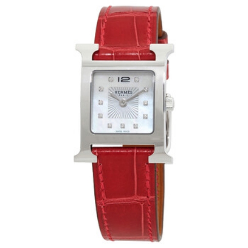 Picture of HERMES H Hour Quartz Diamond Ladies Watch W