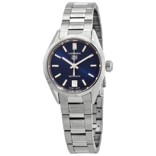 Picture of TAG HEUER Carrera Automatic Blue Dial Ladies Watch
