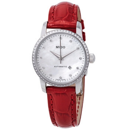 Picture of MIDO Baroncelli Automatic Mother of Pearl Diamond Dial Ladies Watch