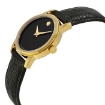 Picture of MOVADO Museum Black Dial Black Leather Ladies Watch