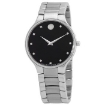 Picture of MOVADO Serio Quartz Diamond Black Museum Dial Unisex Watch