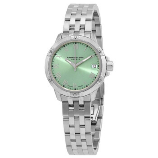 Picture of RAYMOND WEIL Tango Quartz Green Dial Ladies Watch 5960 -ST -00520