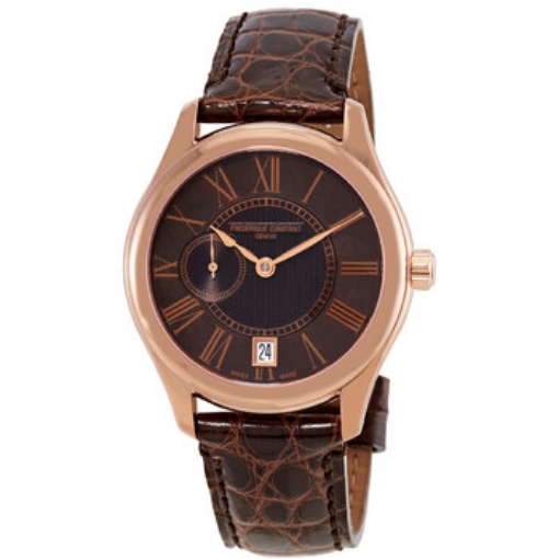 Picture of FREDERIQUE CONSTANT Automatic Brown Mother of Pearl Dial Ladies Watch